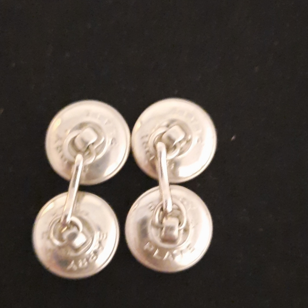 Barry Plat Cufflink & Button Set - image 4